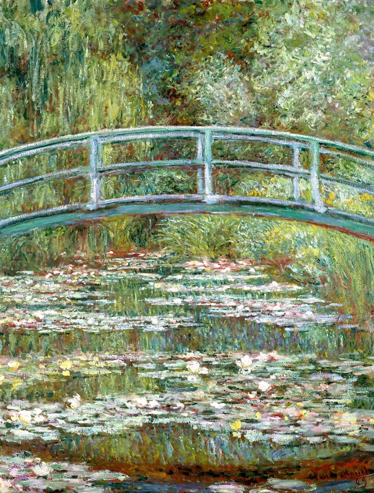 Claude Monet - Water Lily Bridge