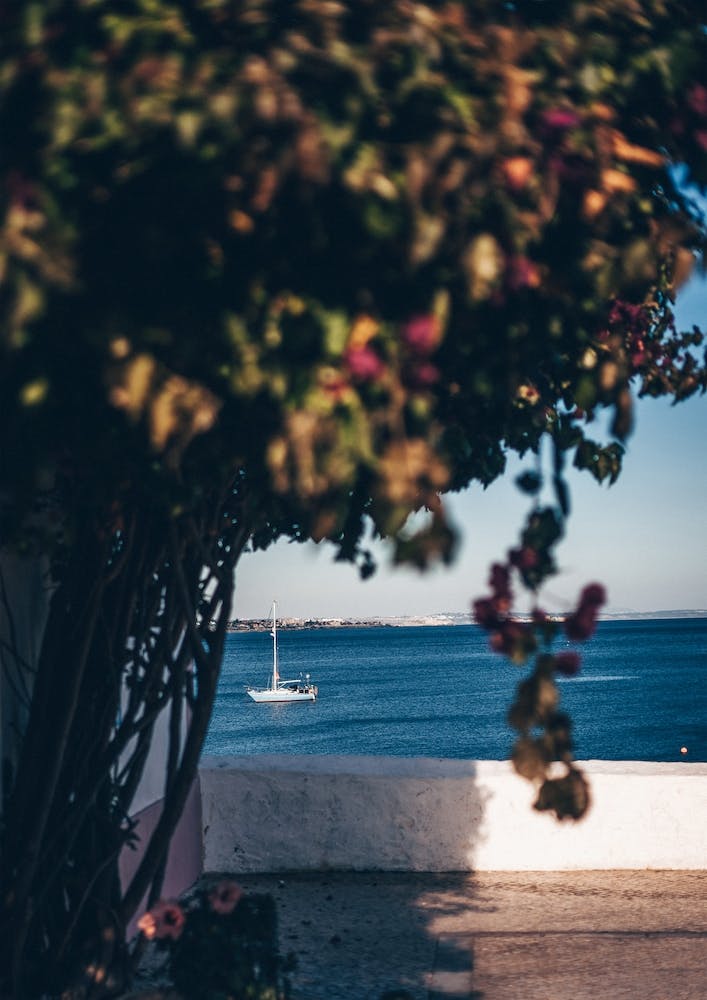 The Little Sailboat Along The Coast Of Cascais Portugal Travel
