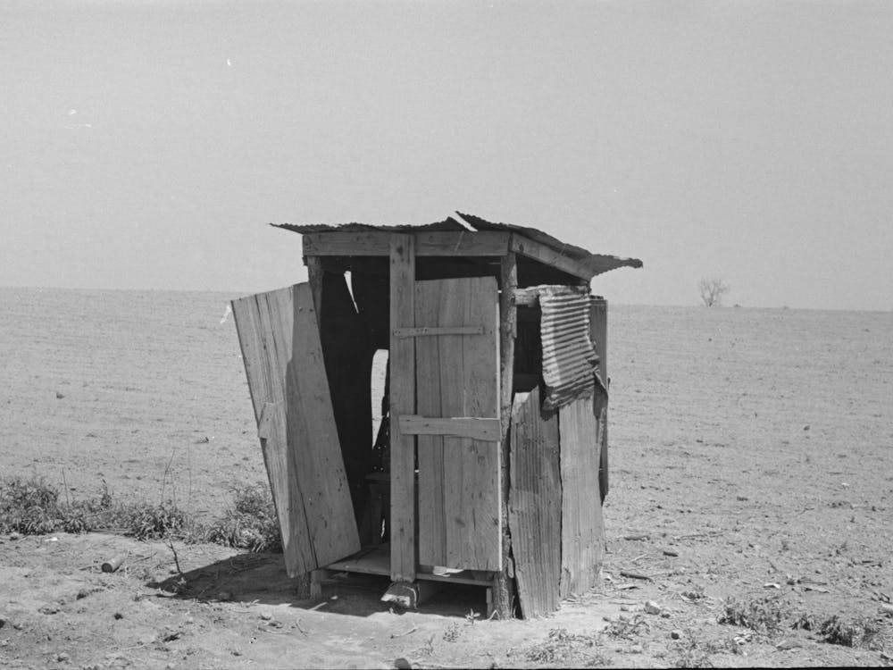 Untitled Photo, Possibly Related To Front Porch Of Sharecropper Cabin, Southeast Missouri Farms By Russell