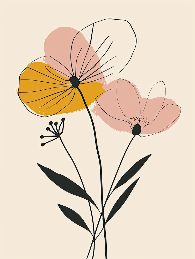 Seattle Flower Market Boho Minimalist Style 1