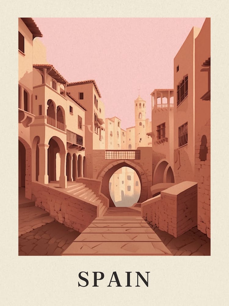 Vintage Travel Poster Spain 3