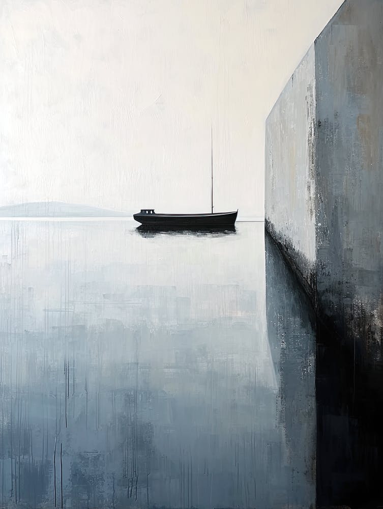 Santorini Silence: A Minimalist Study, Greece