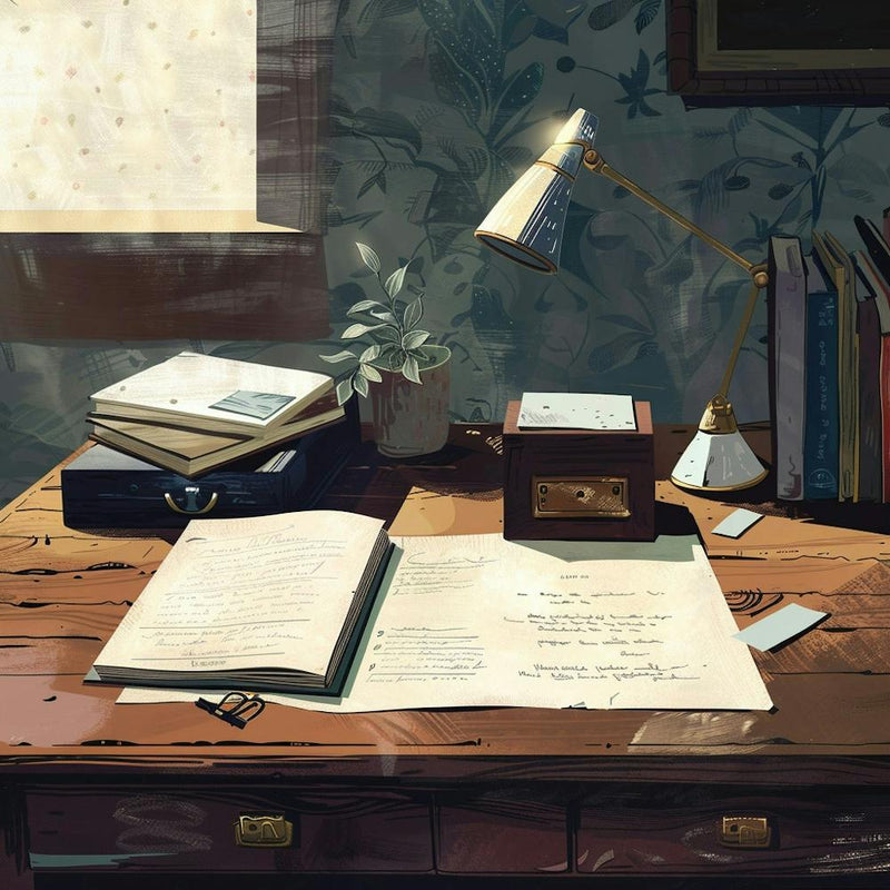 Desk Painting
