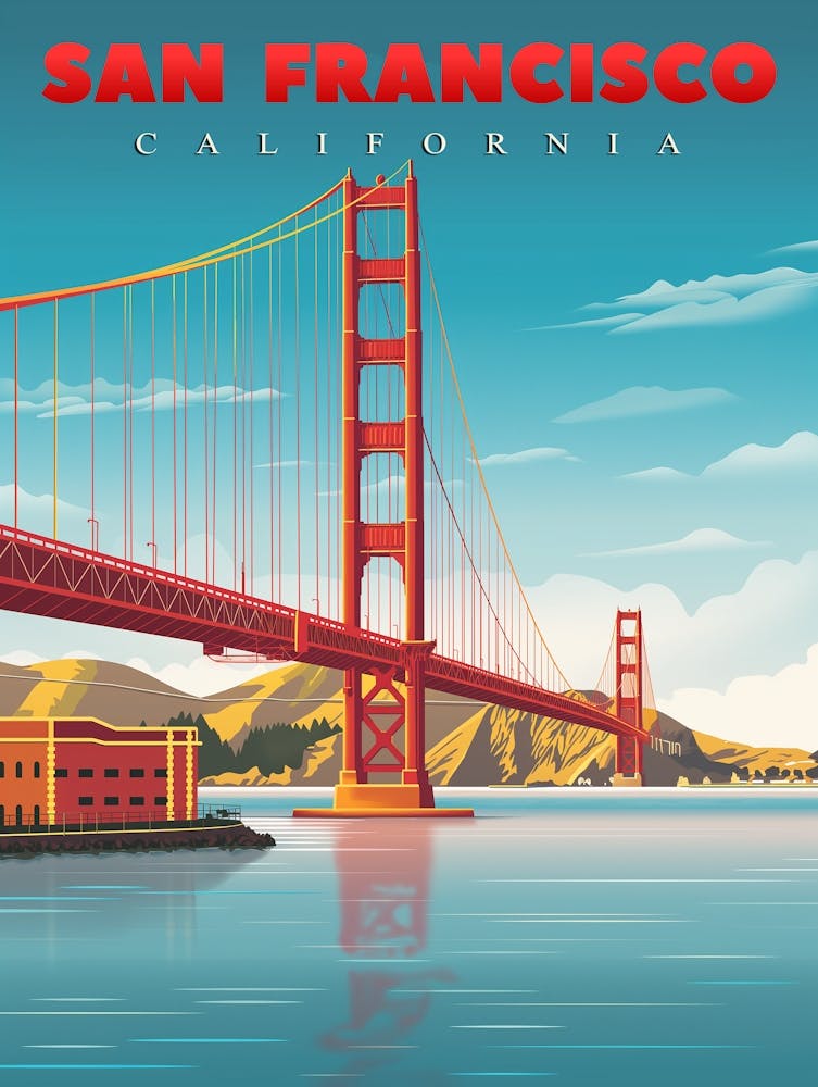 Golden Gate Bridge In San Francisco