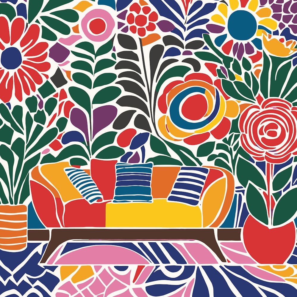 Ecclectic Interiors Mid Century