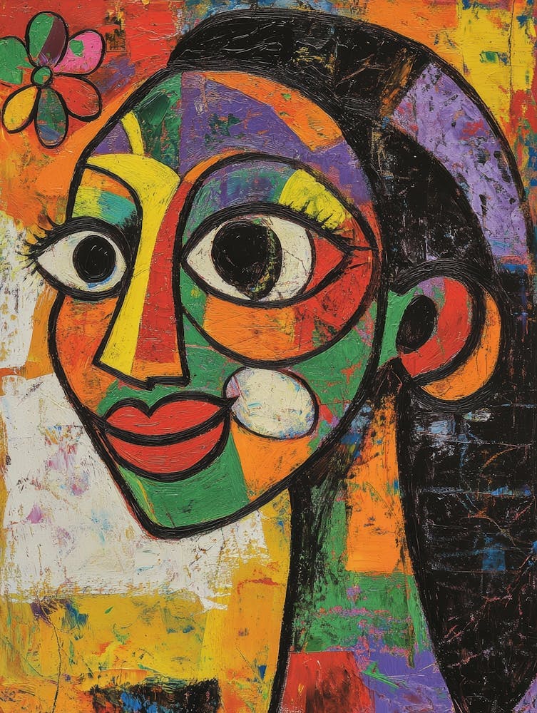 Woman With A Flower 2