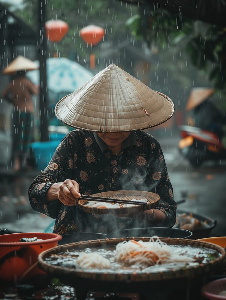 Jour de Pluie au Vietnam