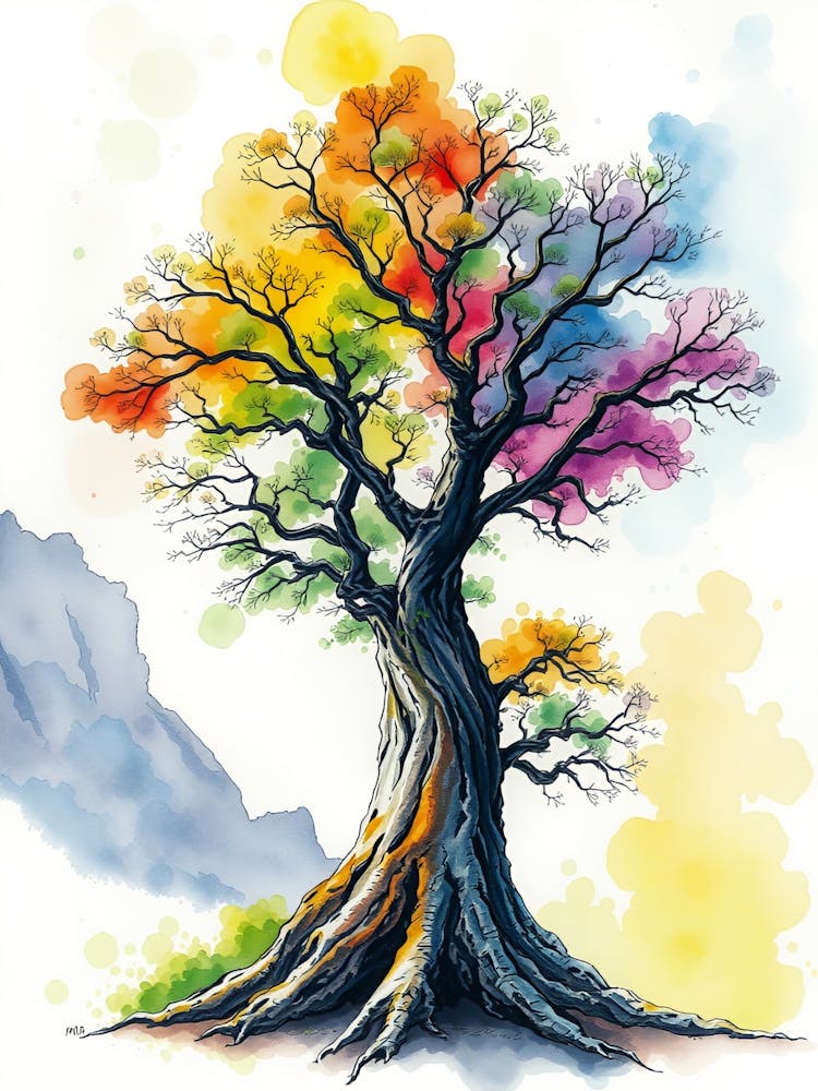 Colorful Tree