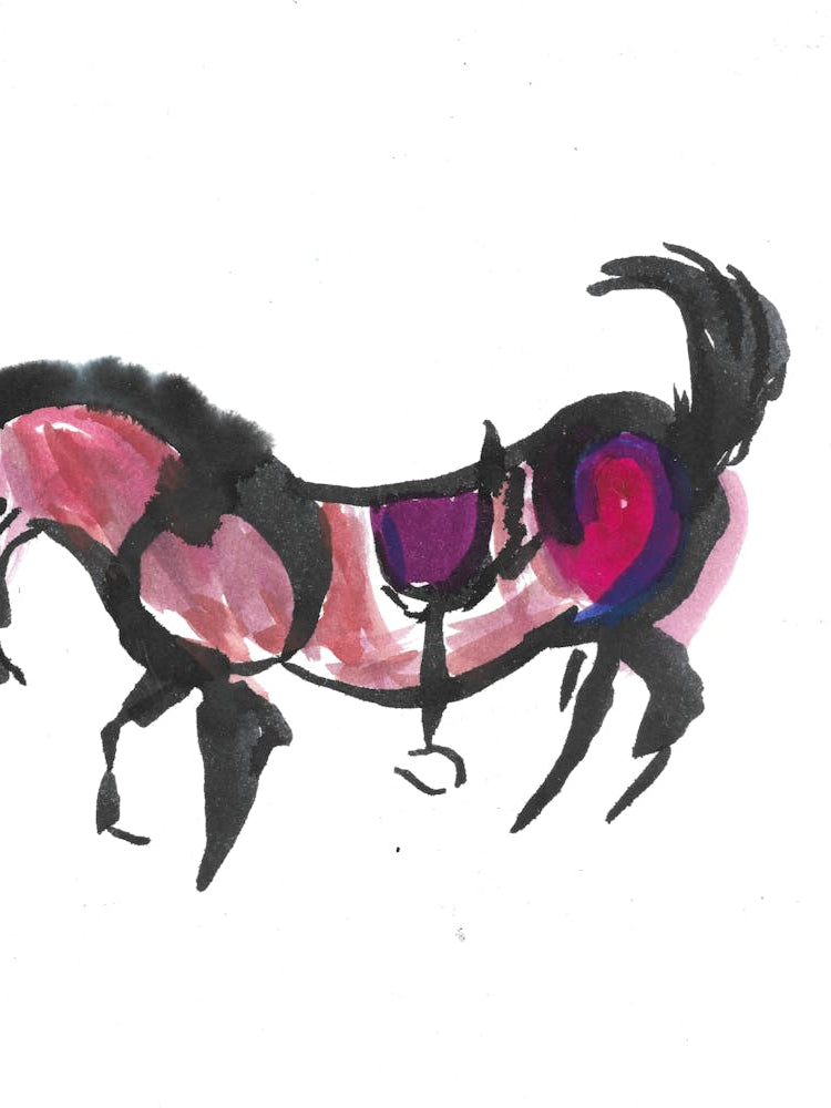 Inky Horse No 2
