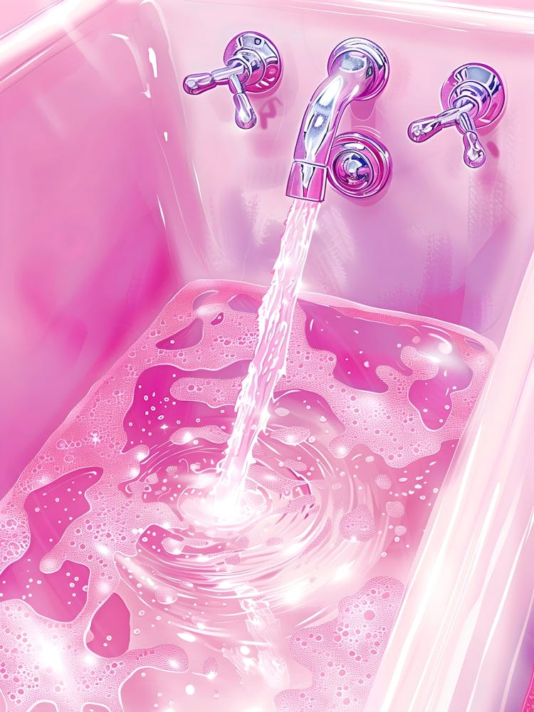 Pink Bath 3