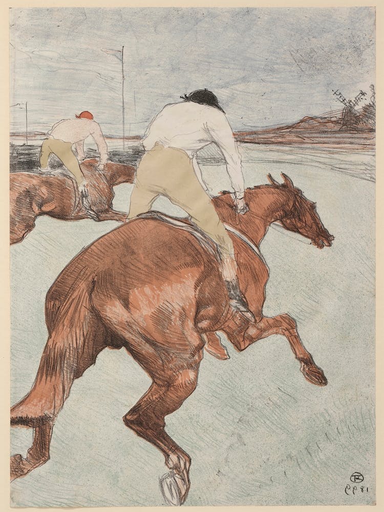 The Jockey (1899), 1, Henri de Toulouse-Lautrec
