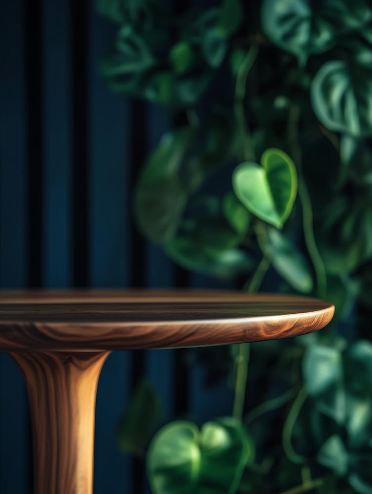 Table With Plants