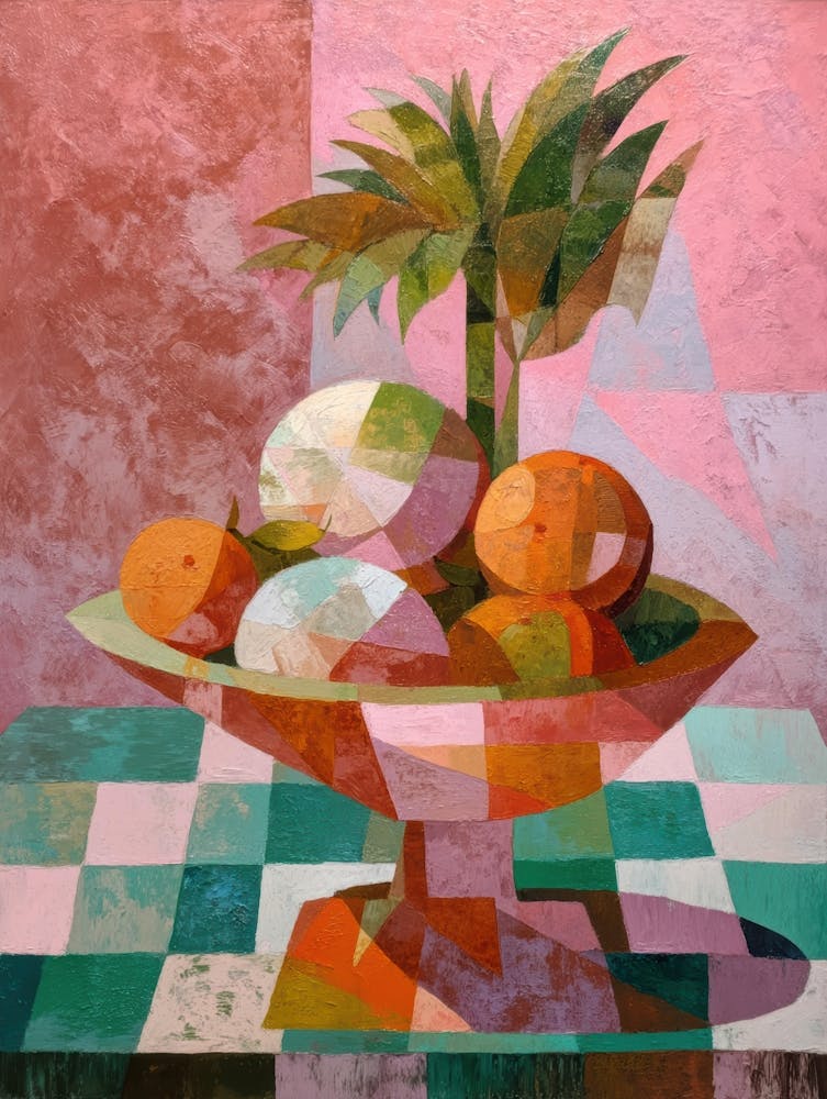 Oranges In A Bowl 6