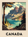 National Park Illustration Art Prints
