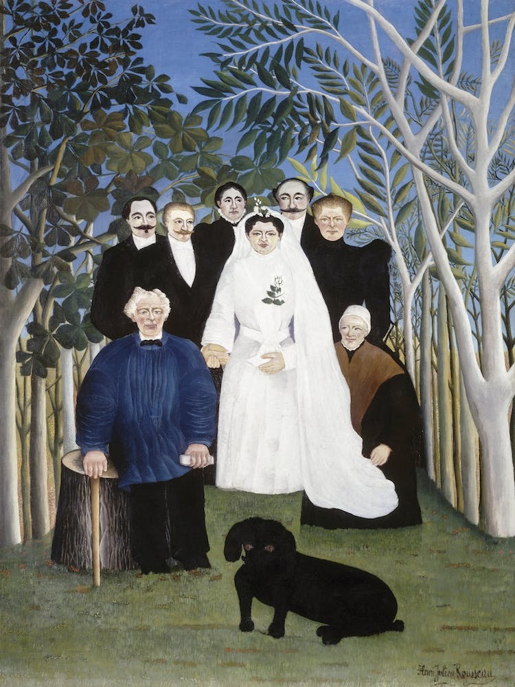 The Wedding Party, Henri Rousseau