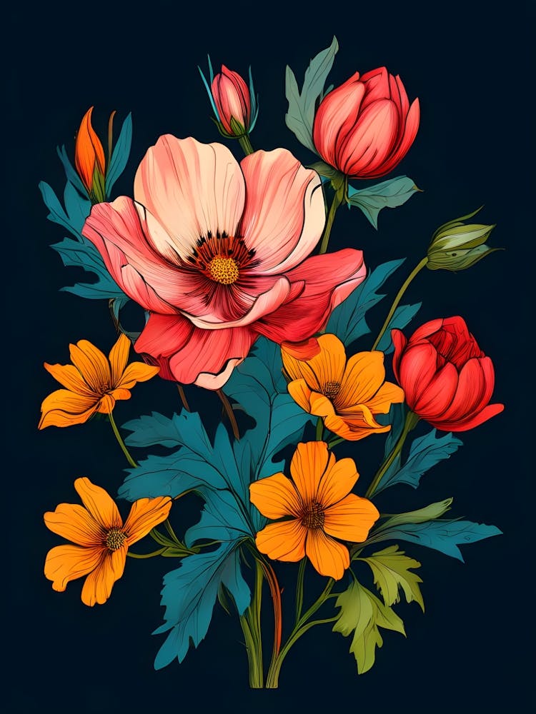 Bouquet Of Flowers 14