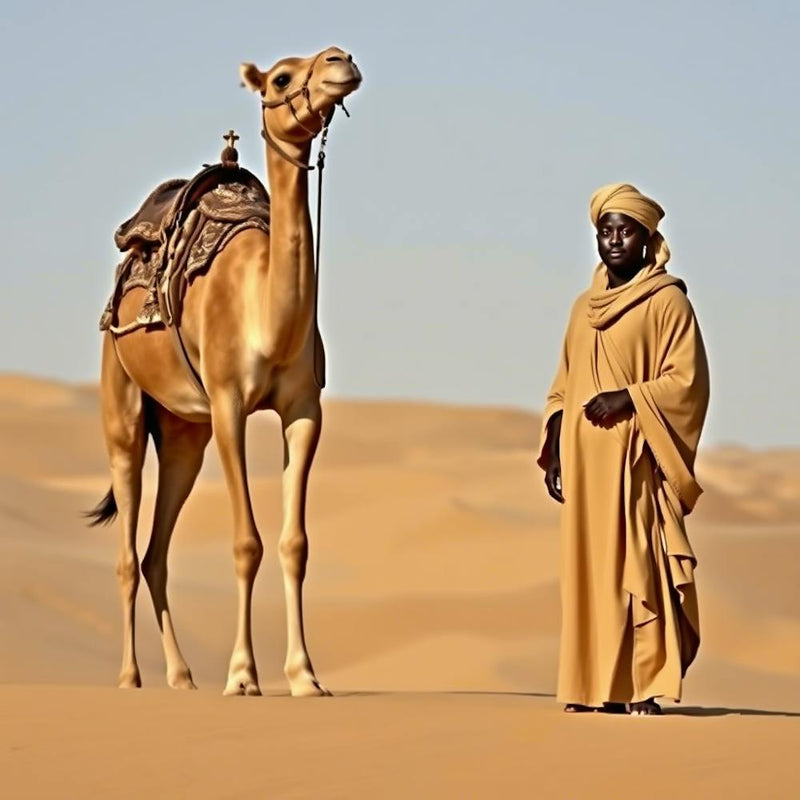 Camel In The Desert 1