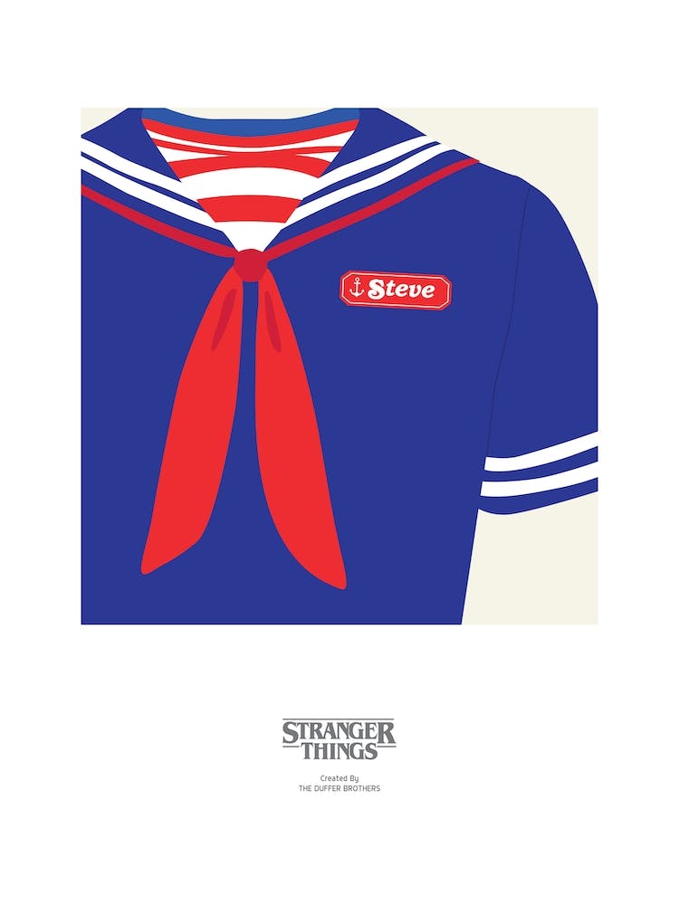 Stranger Steves Scoops Ahoy Uniform