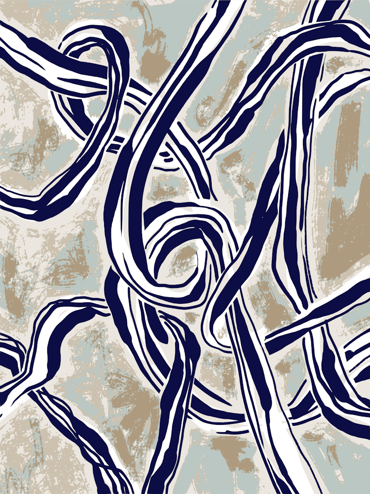 Follow the lines Abstract knots