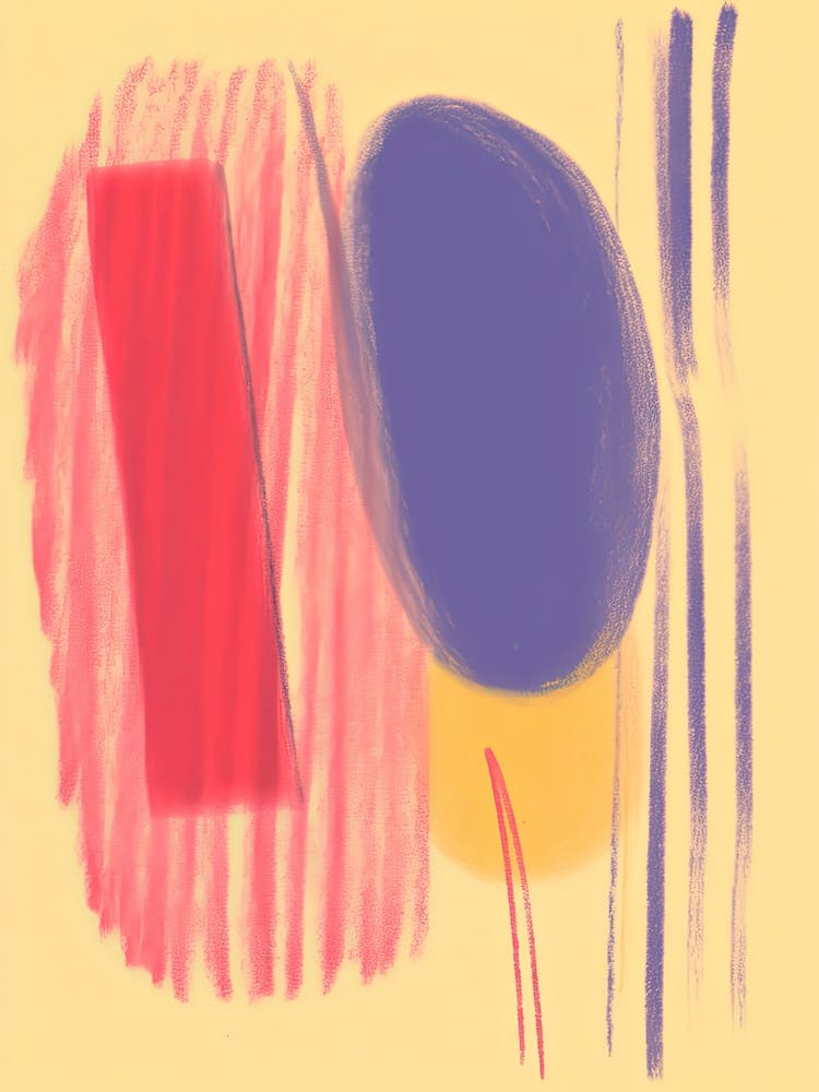 Balance Pastel Colours Abstract 1