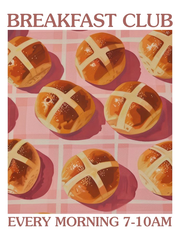 Breakfast Club Hot Cross Buns 2