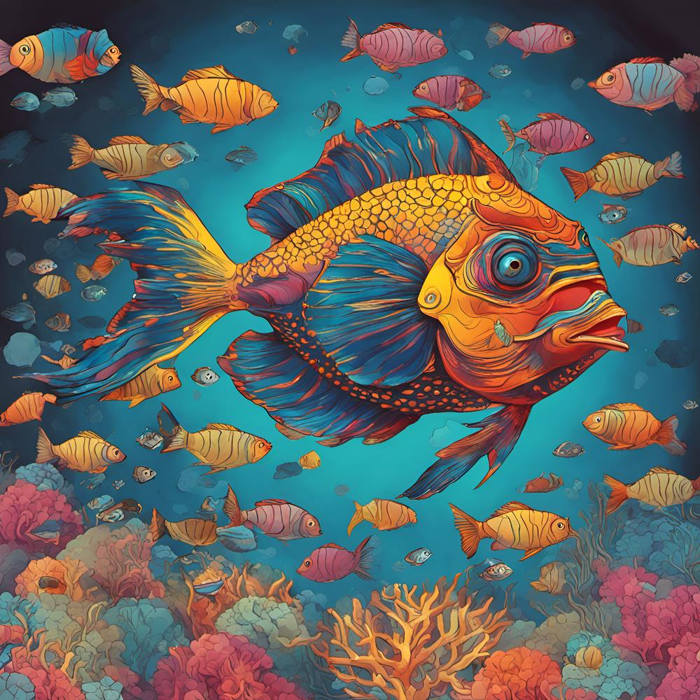 Fish Under Sea
