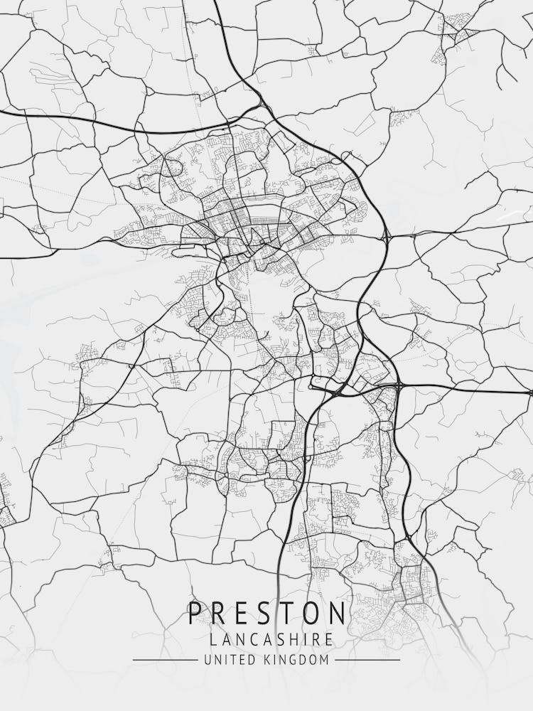 Preston London Map
