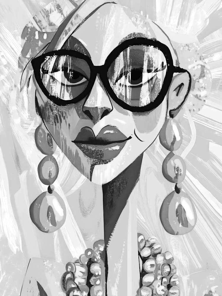 Woman In Glasses