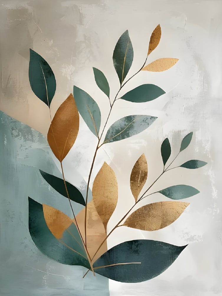 Leaves Ii Canvas Print