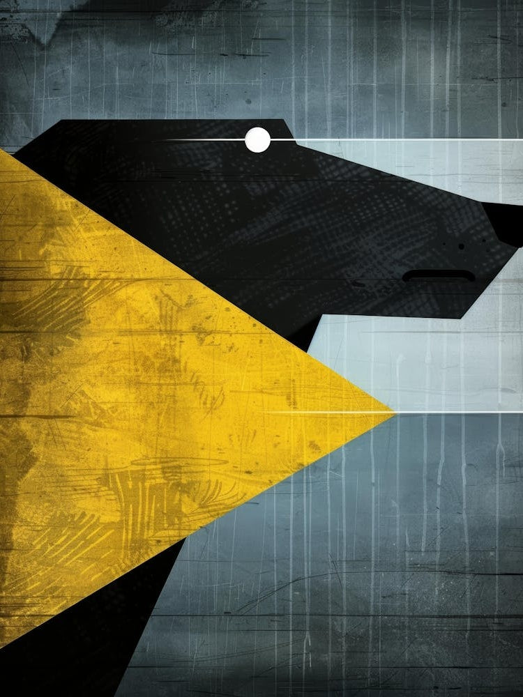 Black And Yellow Dog