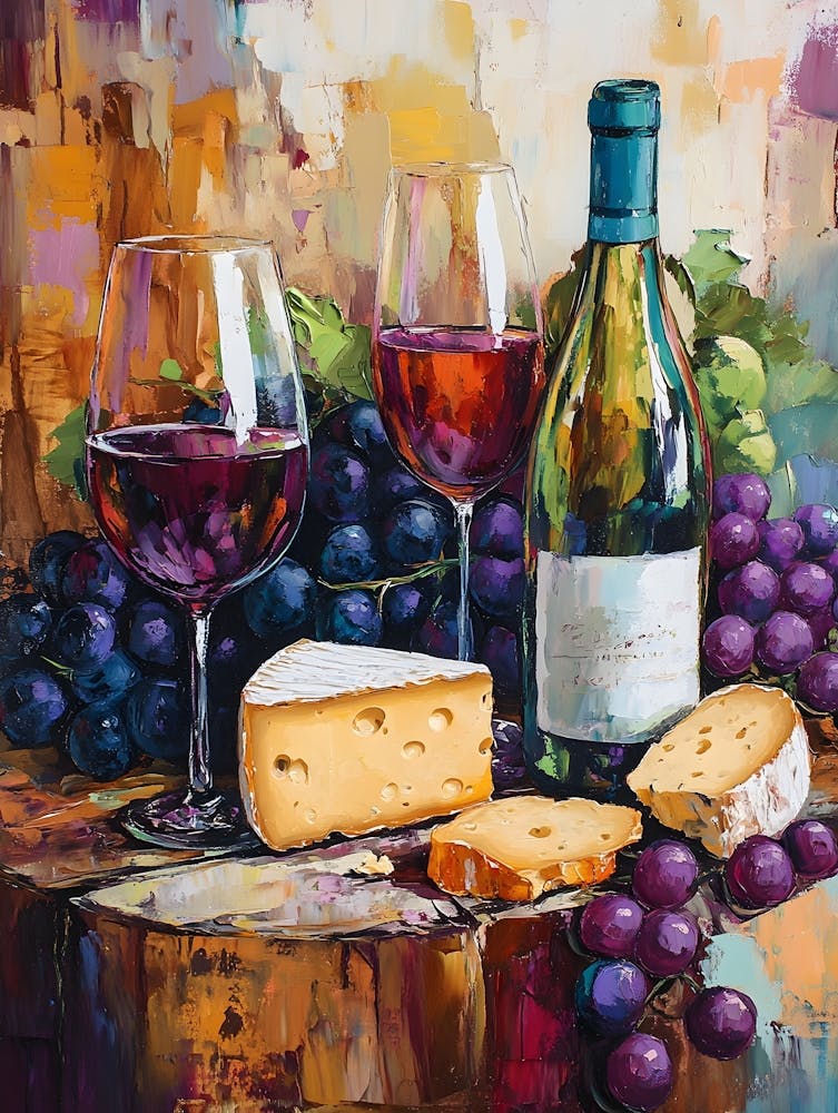 Wine And Cheese Pairing 1