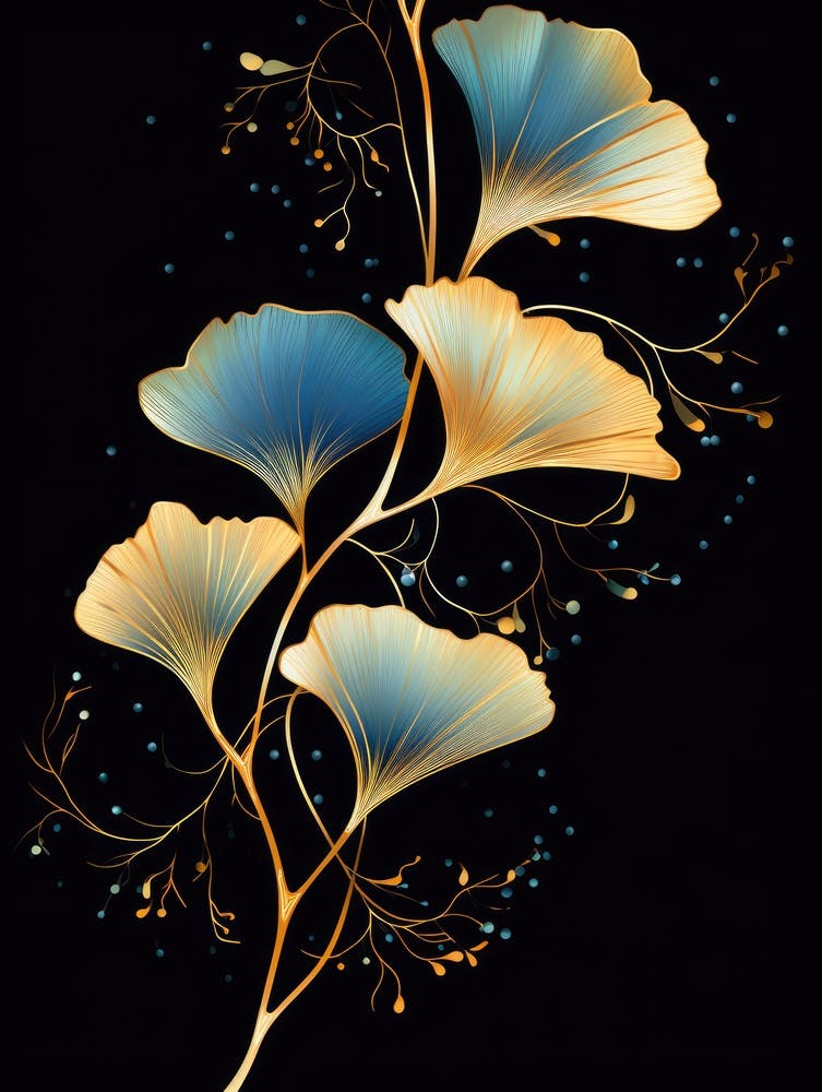 Ginkgo Leaves 13