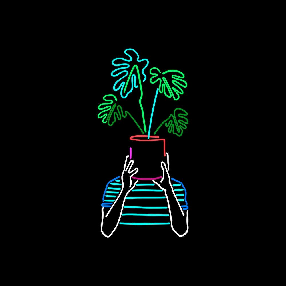 Mood Plants 2 Square Line