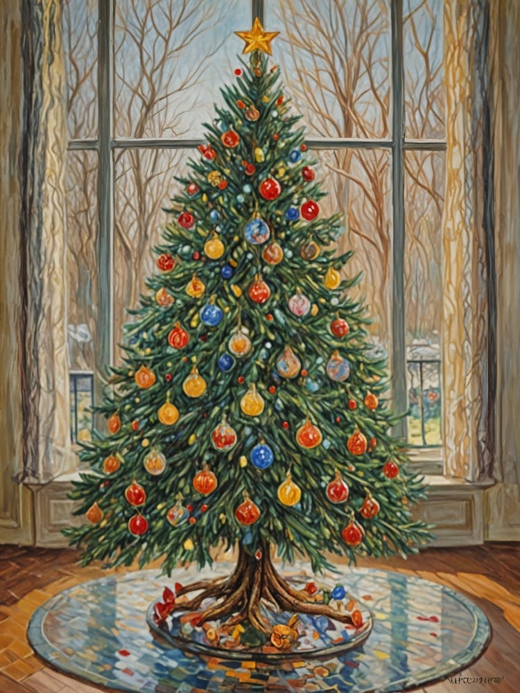 Festive Christmas Tree