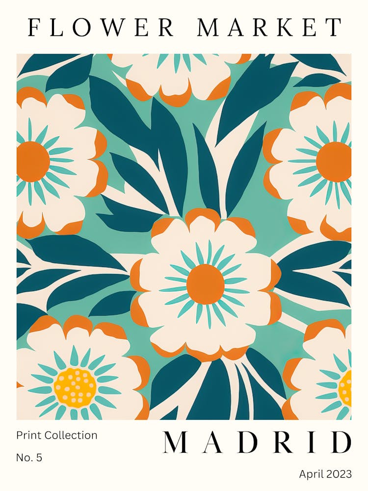 Flower Market Madrid