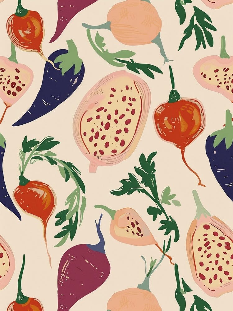 Mixed Vegetable Selection Pattern 3