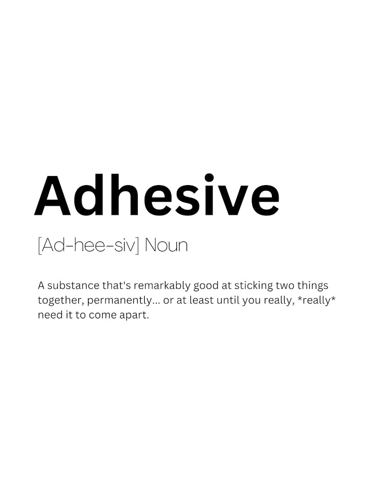 Adhesive Definition Meaning 1