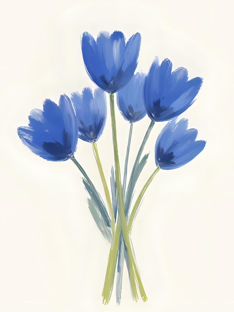 Blaue Tulpen 2