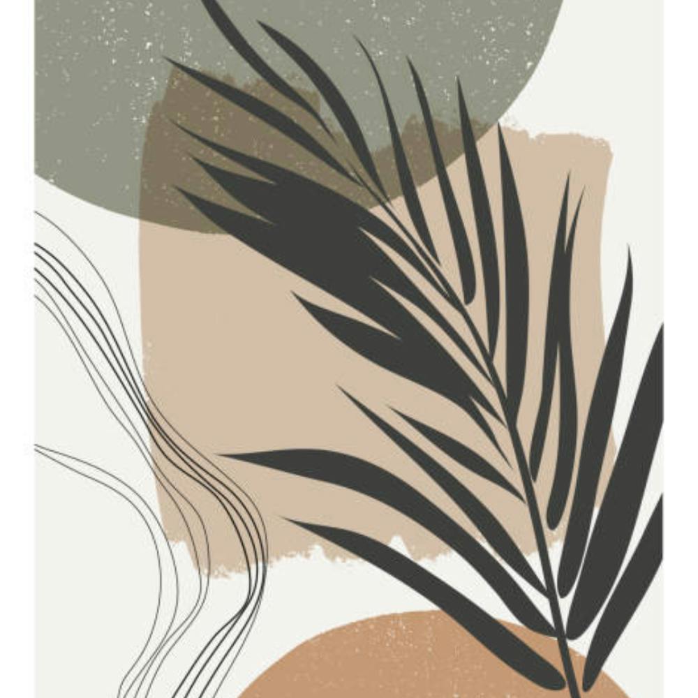 Palm Leaf Print