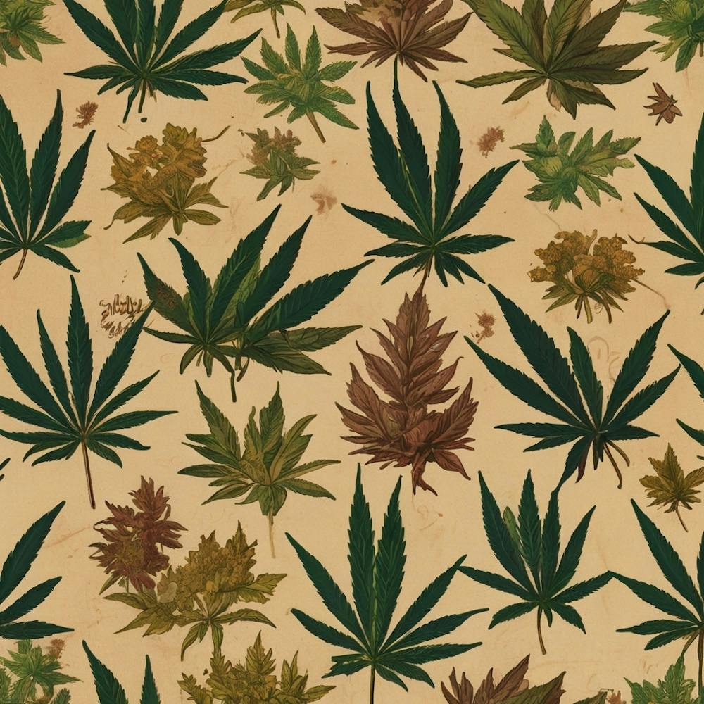 Default Default Retro Vintage Cannabis For Defferent Seasons A 3
