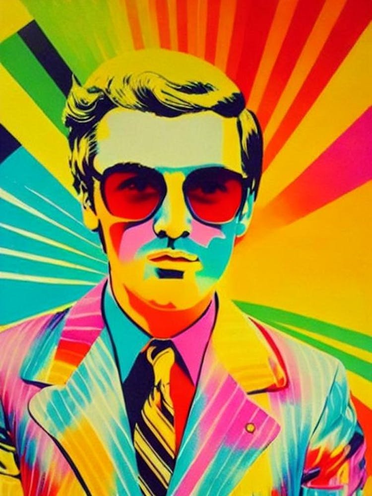 Dazy Colourful Pop Art