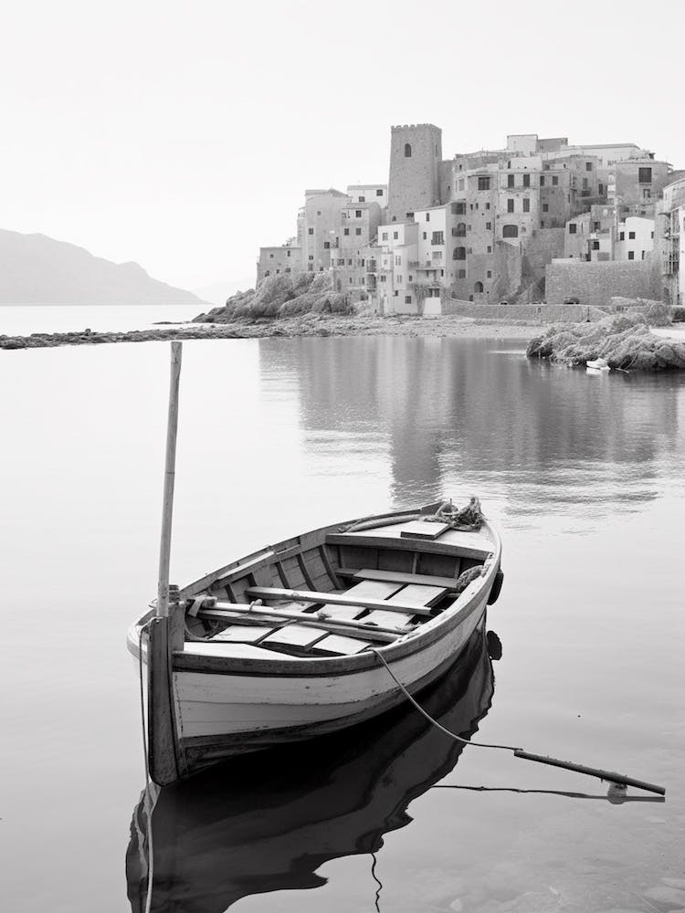 Cefalù, Italy, Black And White Photography 3