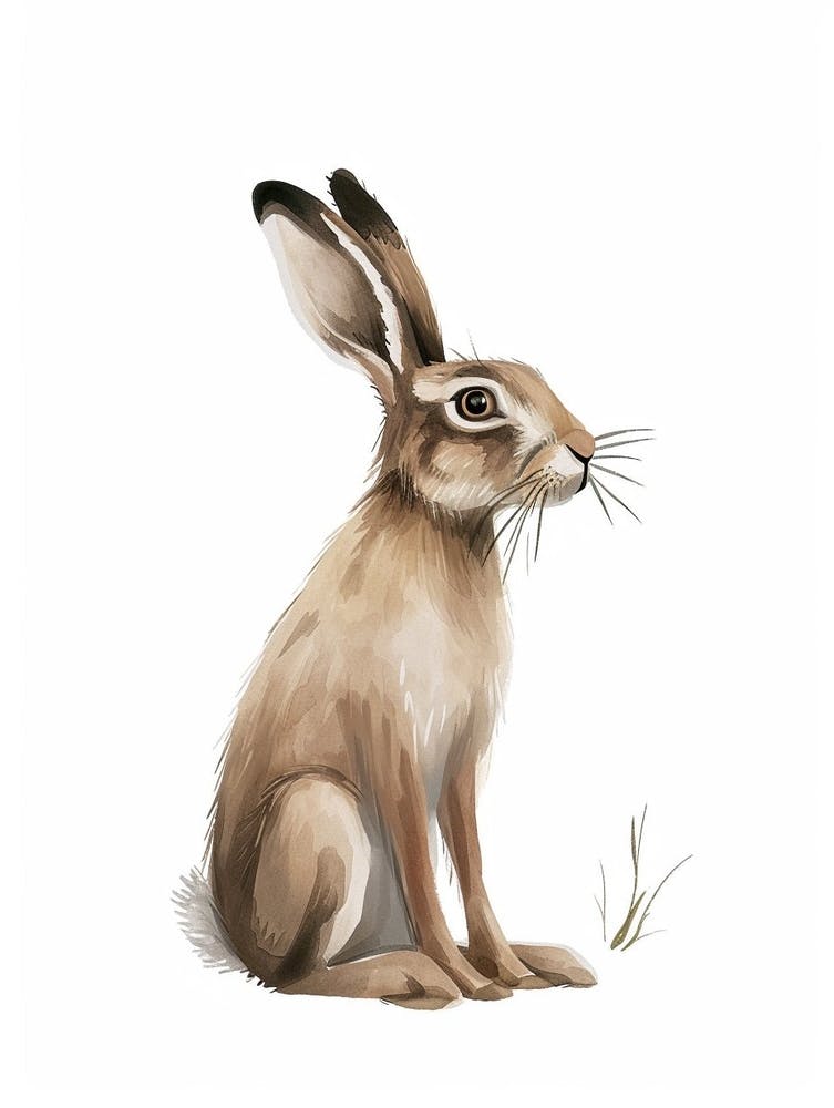 Belgischer Hase Kinderillustration 1