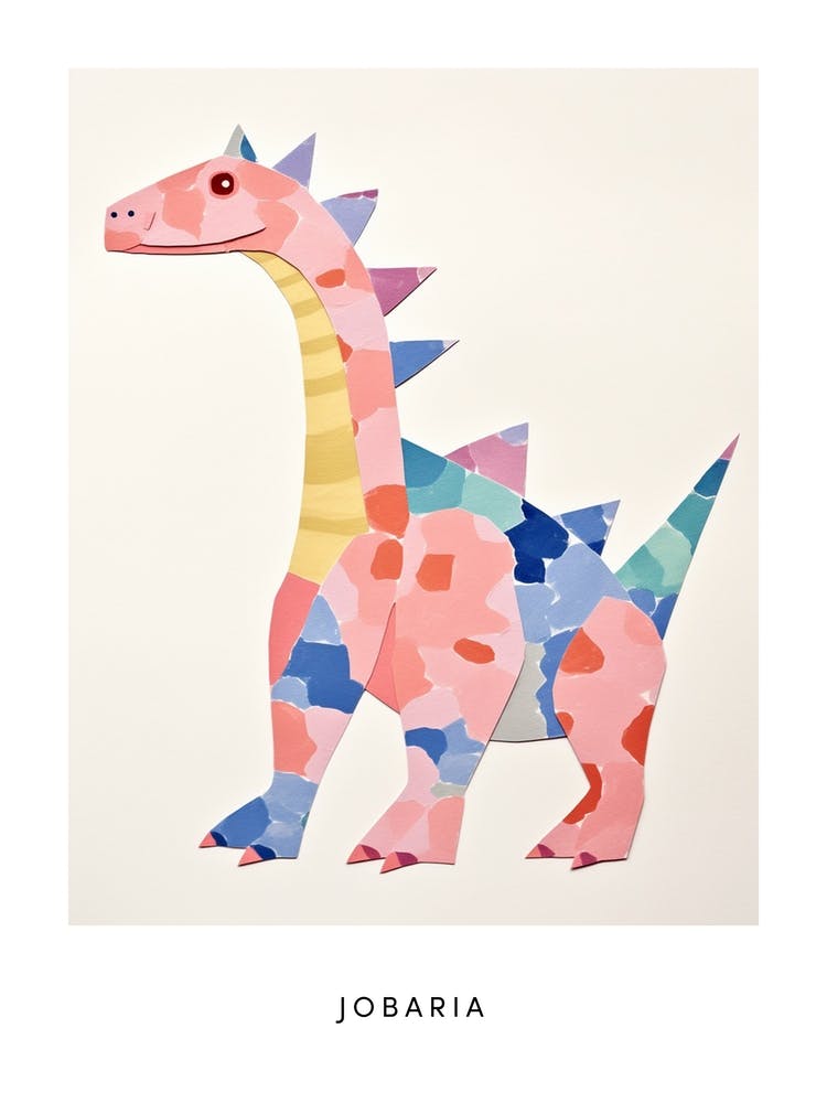 Nursery Dinosaur Art Jobaria 2 Poster