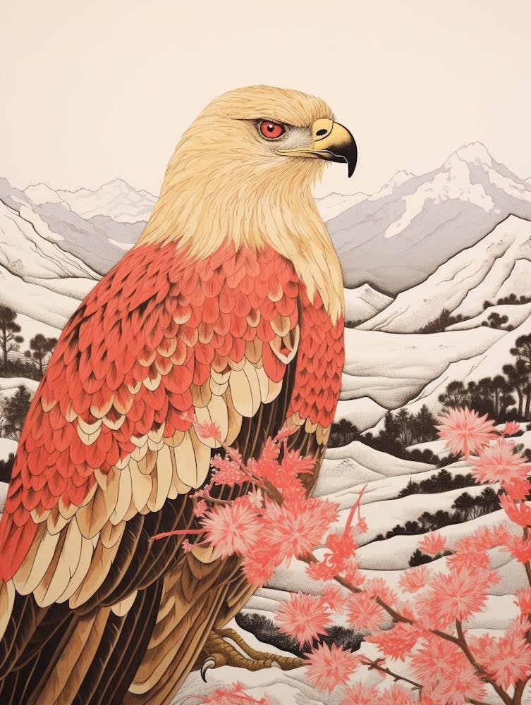 Bird Illustration Golden Eagle 3