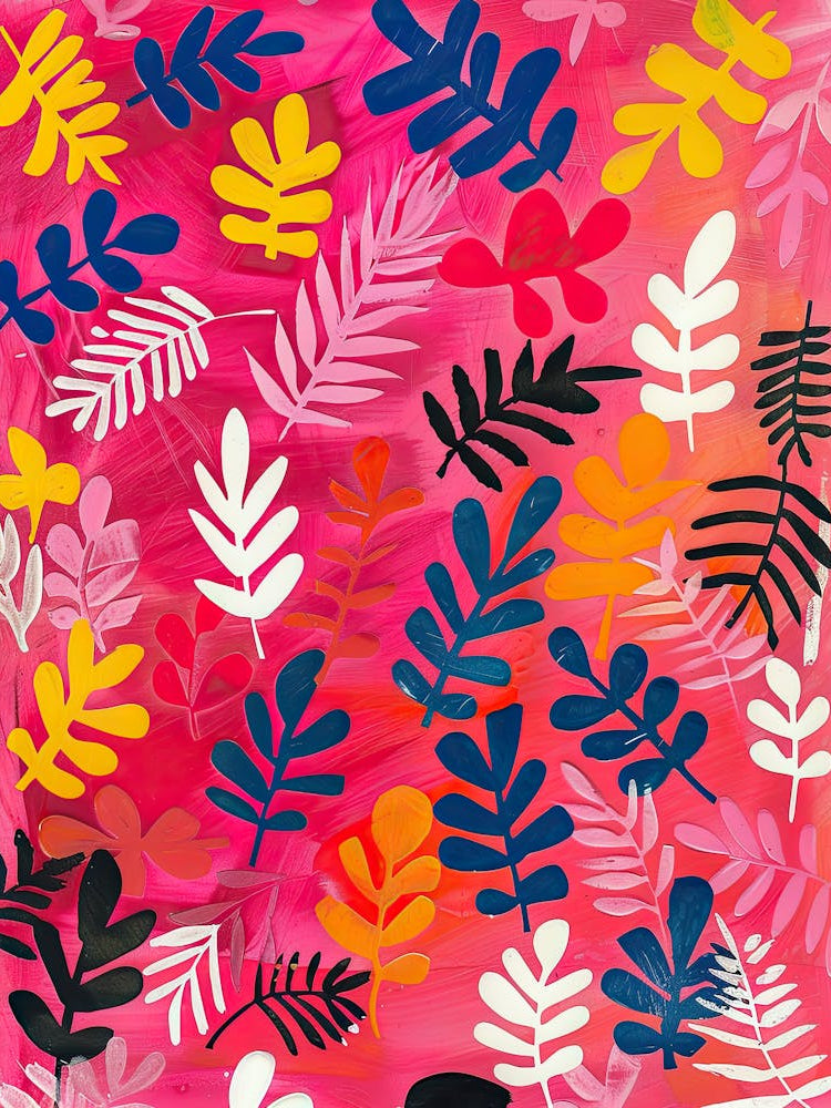Summer Foliage Matisse Style