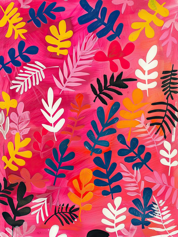Summer Foliage Matisse Style