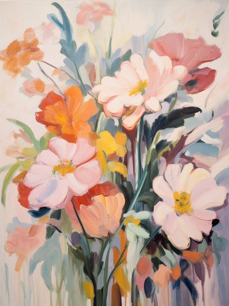 Fall Flower Painting Anemone 2