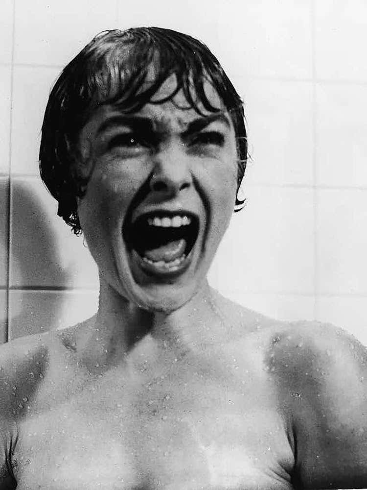 Janet Leigh in Psycho / Alfred Hitchcock