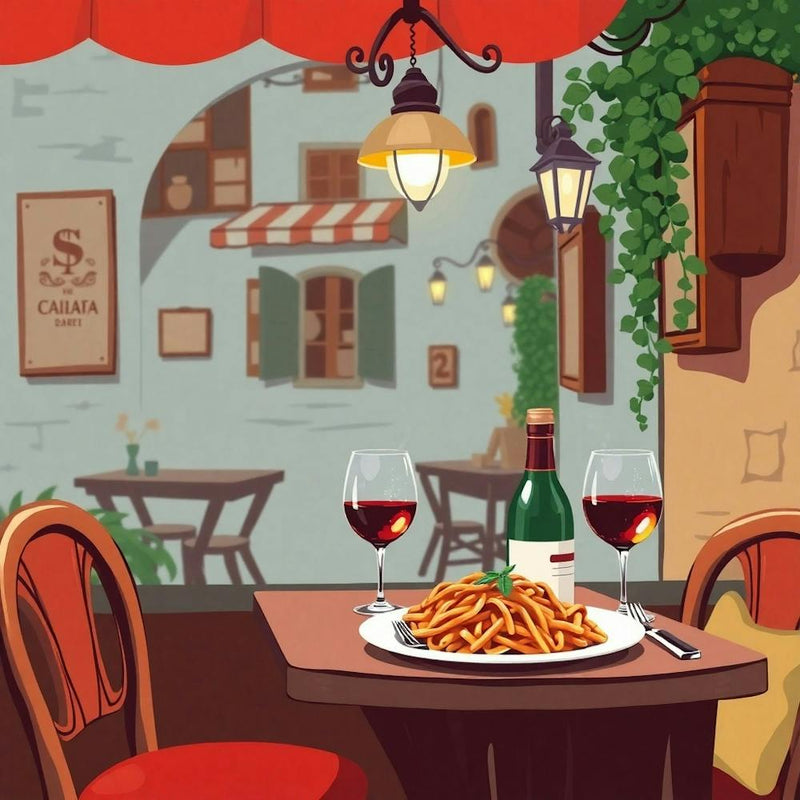 Italian Restaurant Background
